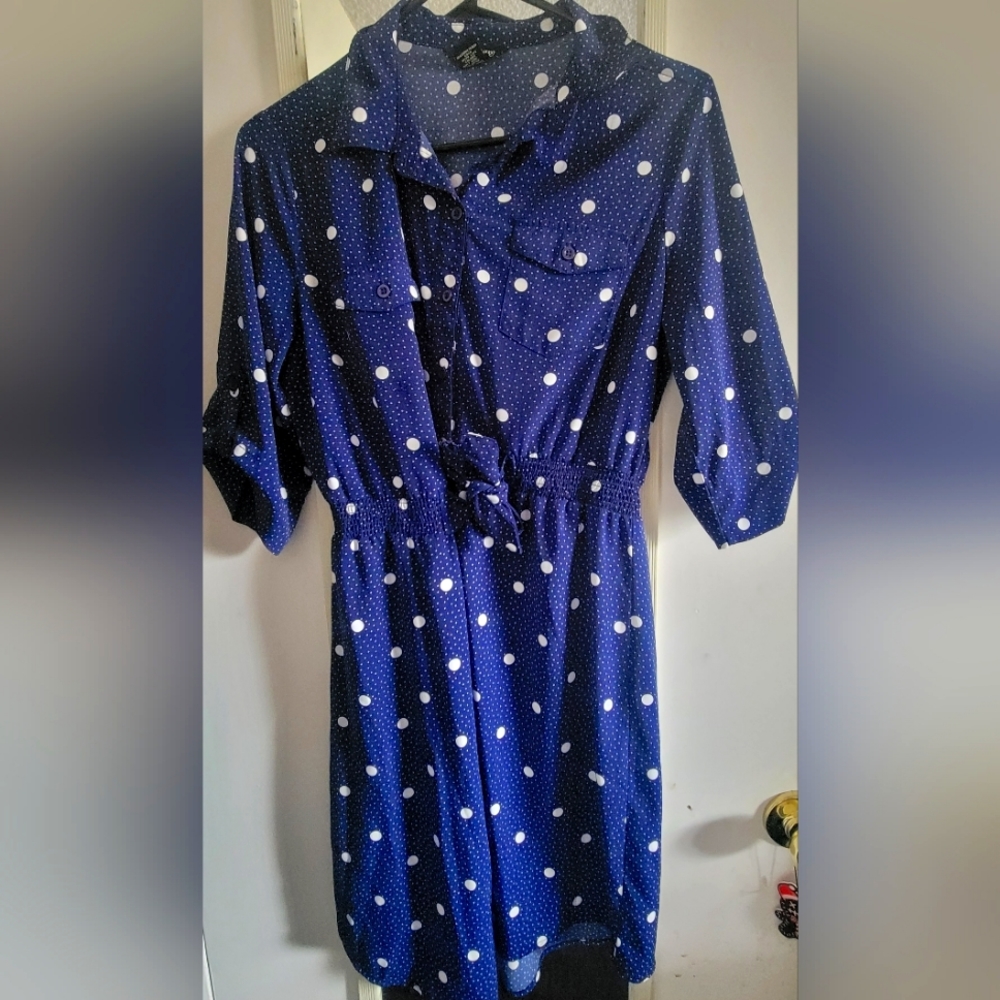 Millennium Blouse/dress, size M Blue